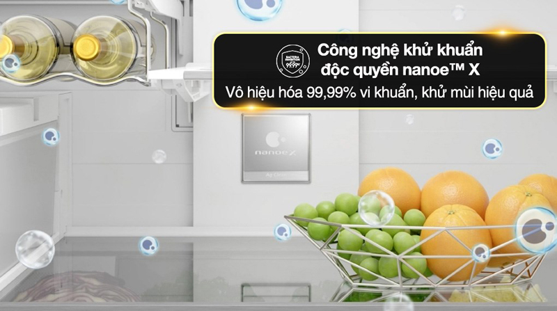 Tủ lạnh Panasonic Inverter 650 lít NR-WY720ZMMV - Hàng chính hãng