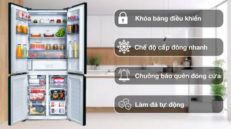 Tủ lạnh Panasonic Inverter NR-X561GB-VN - Hàng chính hãng