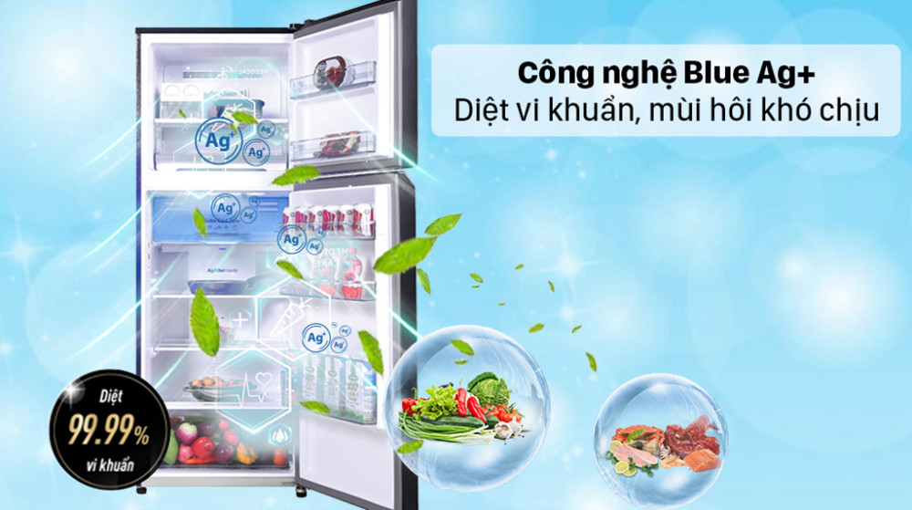 Tủ lạnh Panasonic inverter 366 lít NR-TL381VGMV - Hàng chính hãng