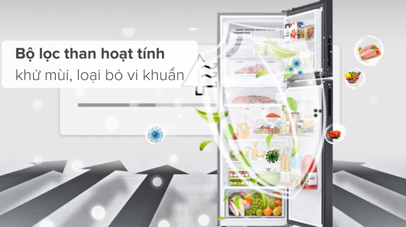 Tủ lạnh Samsung Inverter 345L RT35CG5544B1SV - Hàng chính hãng