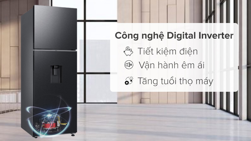 Tủ lạnh Samsung Inverter 345L RT35CG5544B1SV - Hàng chính hãng