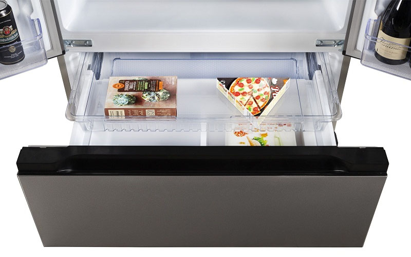 Tủ lạnh Side By Side Kaff KF-BCD523W - Hàng chính hãng