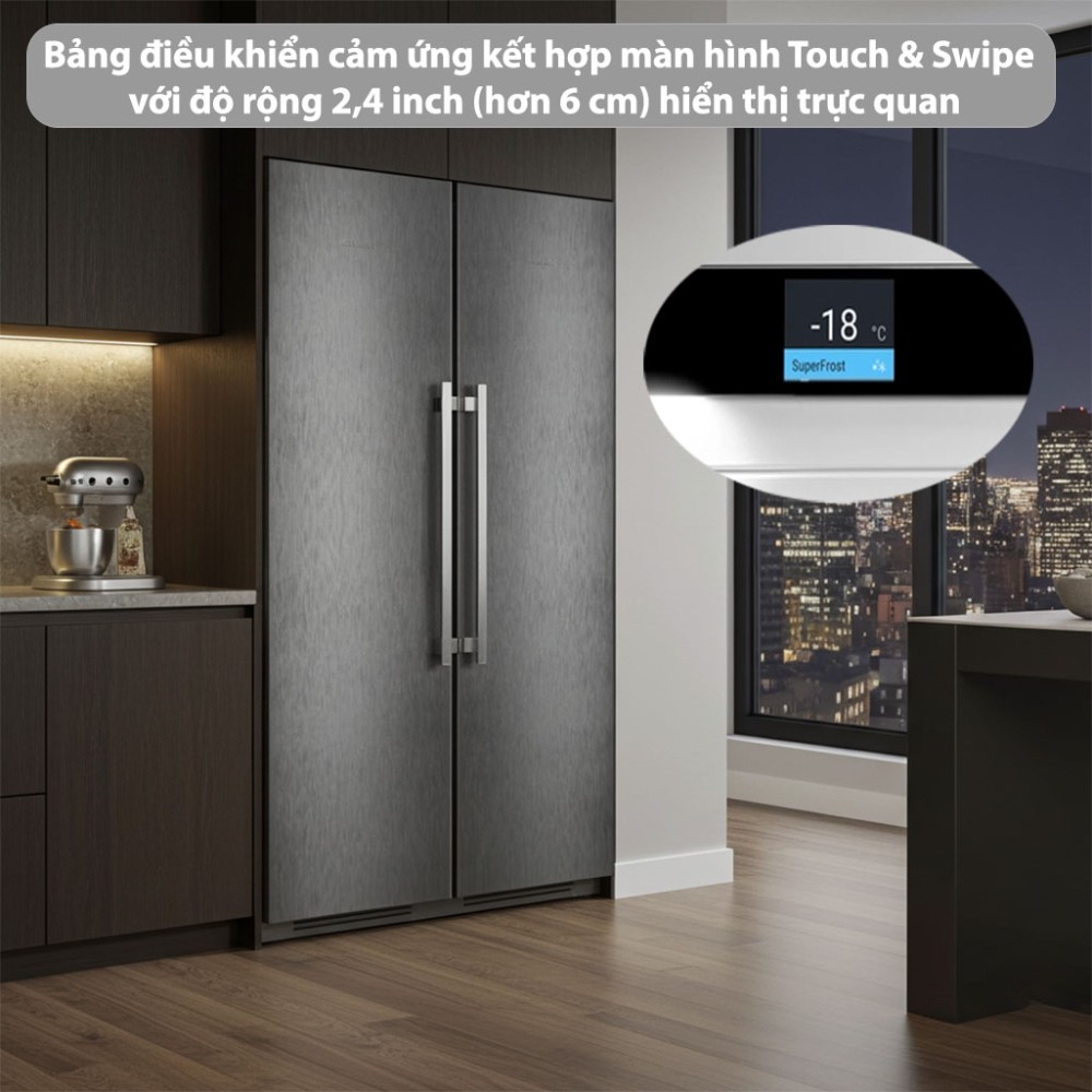 Tủ lạnh Side By Side Liebherr XRFbs 5295 Peak BioFresh NoFrost - Hàng chính hãng