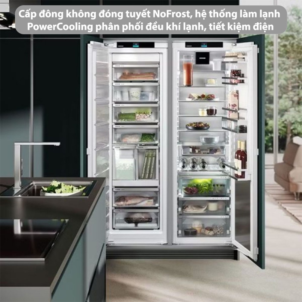 Tủ lạnh Side By Side Liebherr XRFbs 5295 Peak BioFresh NoFrost - Hàng chính hãng