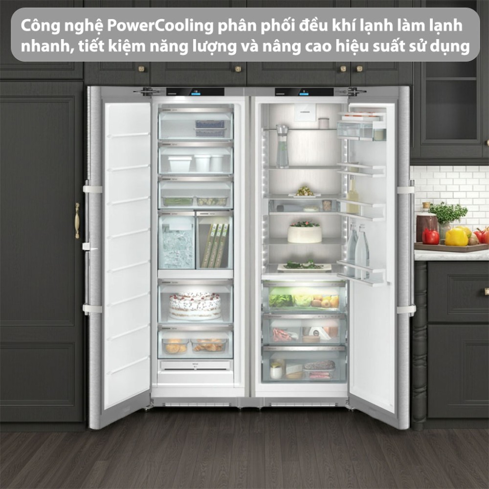 Tủ lạnh Side By Side Liebherr XRFsd 5265 Prime BioFresh NoFrost - Hàng chính hãng