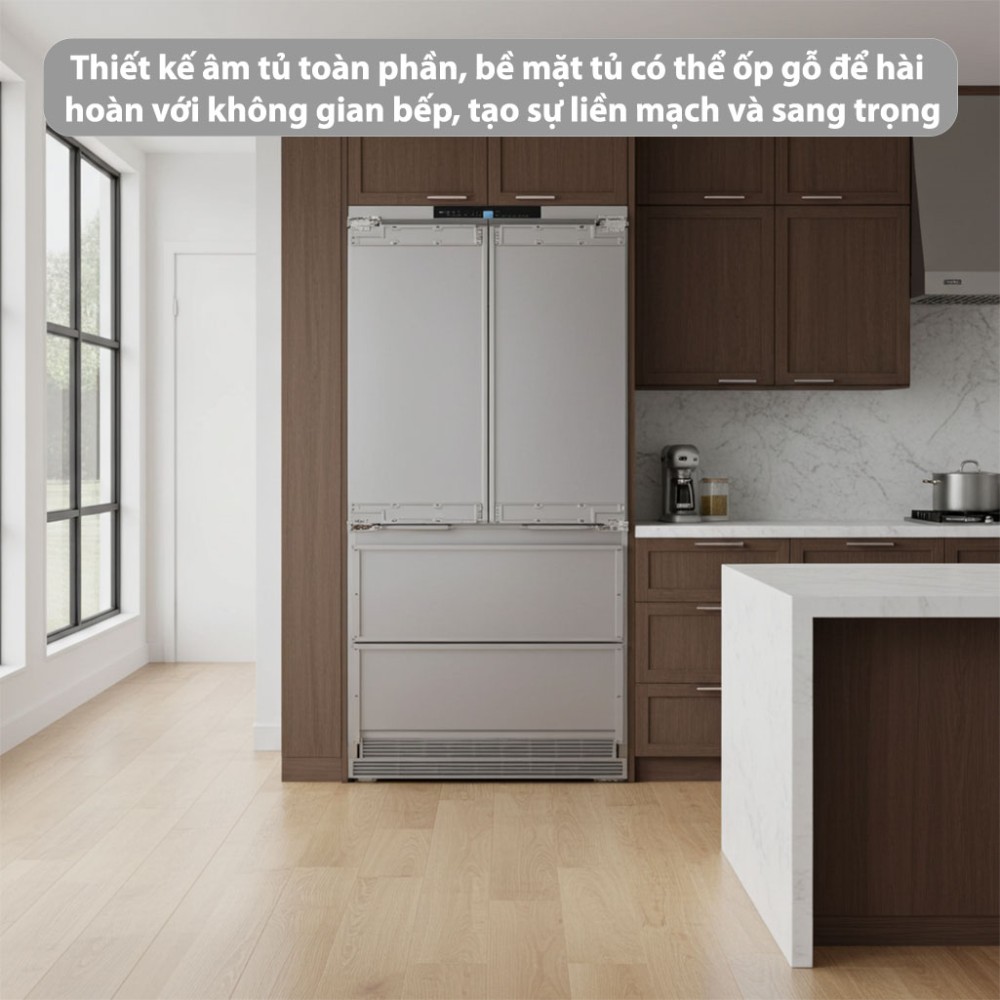 Tủ lạnh Side By Side lắp âm Liebherr ECBNe 8872-20 - Hàng chính hãng