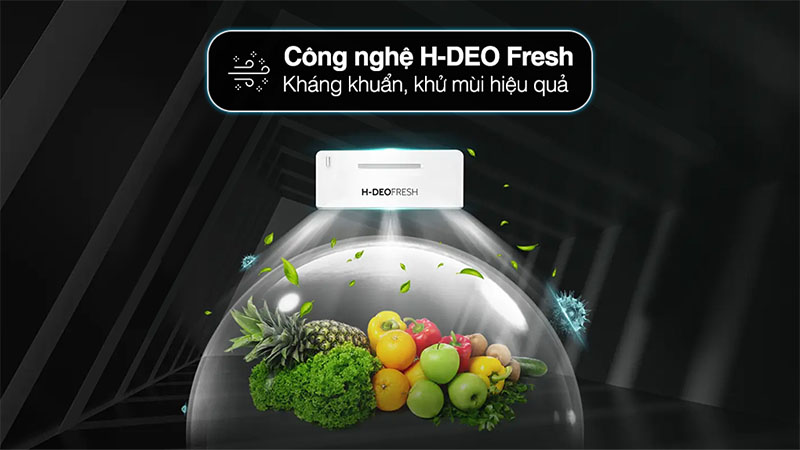 Tủ lạnh Side by side Inverter 646 lít Aqua AQR-S682XA(SLB) - Hàng chính hãng