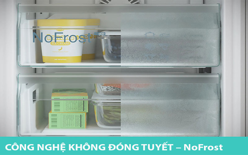 Công nghệ không đóng tuyết của Tủ lạnh Siemens KF96RSBEA