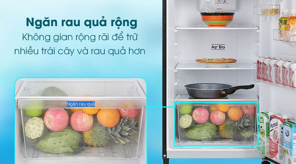 Tủ lạnh Toshiba Inverter 233 lít GR-A28VM(UKG1)  - Hàng chính hãng