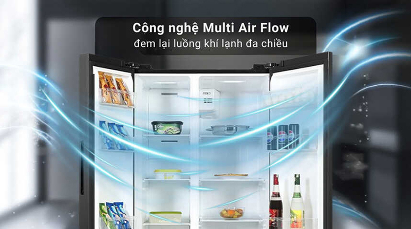 Tủ lạnh Toshiba inverter 555 lít GR-RS696WI-PMV(60)-AG - Hàng chính hãng
