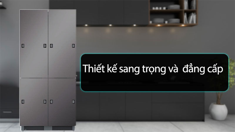 Tủ lạnh âm toàn phần Kaff KF-BI540W-LUXURY - Hàng chính hãng