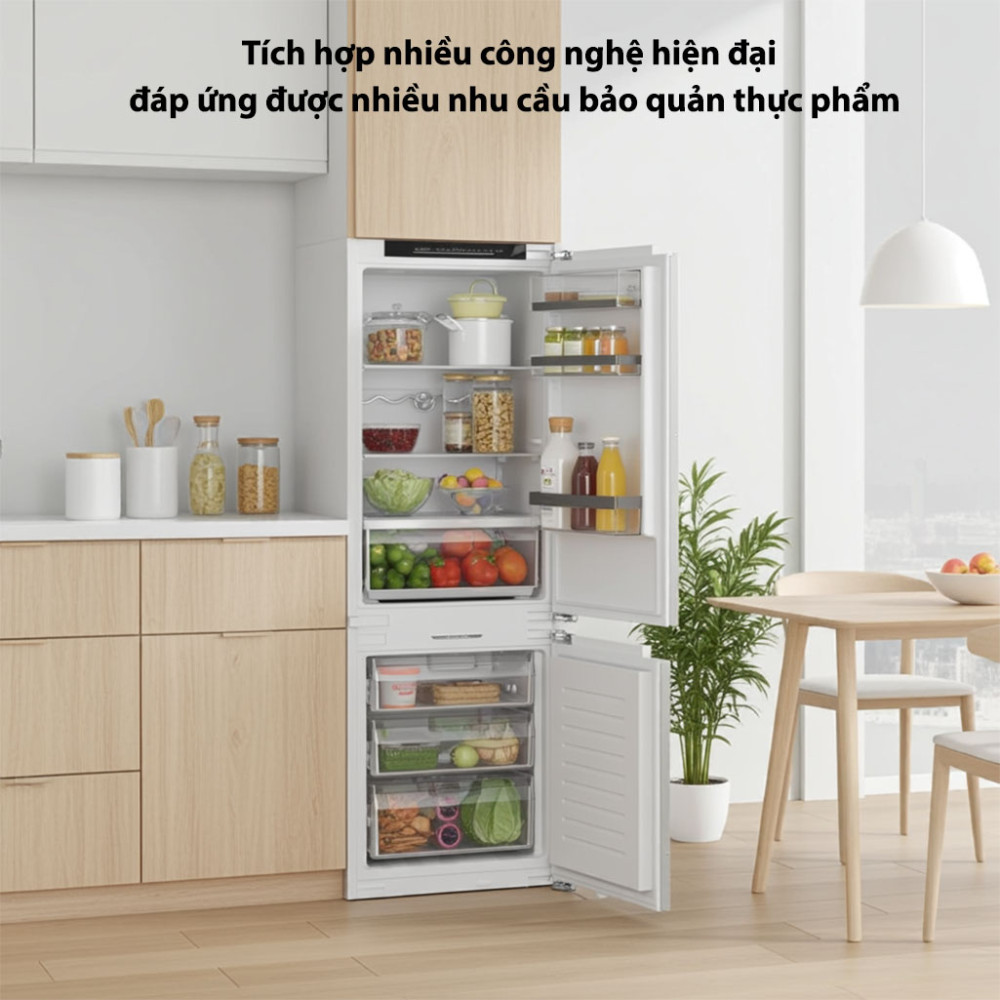 Tủ lạnh âm tủ Bosch KIN86ADD0 serie 6 - Hàng chính hãng