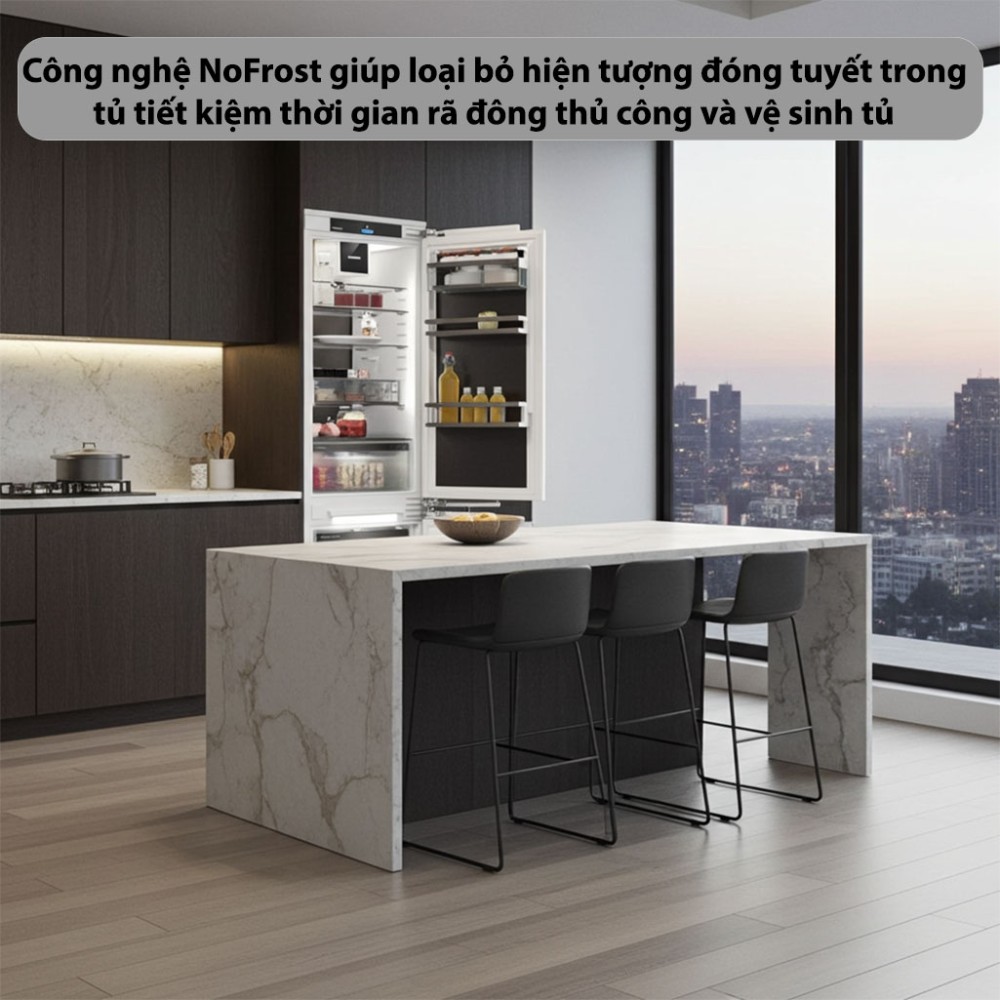 Tủ lạnh âm tủ Liebherr ICNbsci 5173 Peak NoFrost - Hàng chính hãng