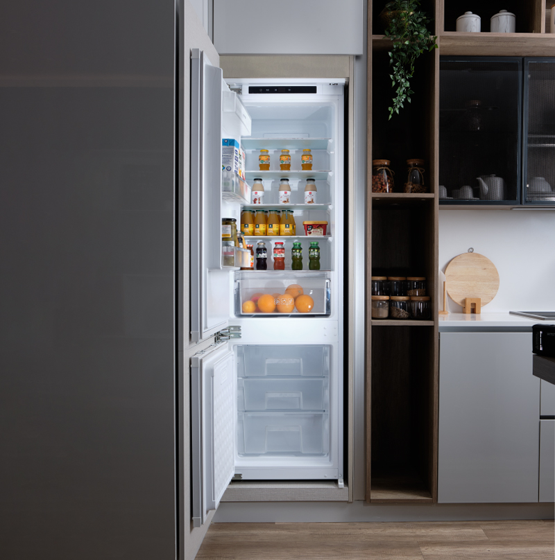 Tủ lạnh lắp âm Malloca MF-246EBI - Hàng chính hãng