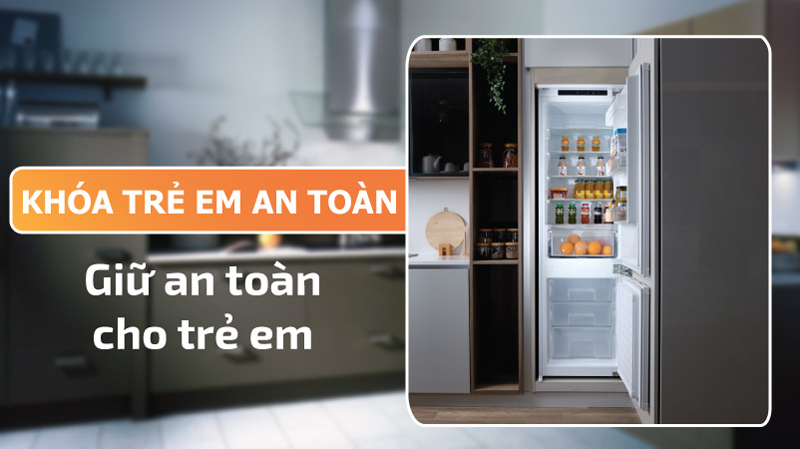 Tủ lạnh lắp âm Malloca MF-246EBI - Hàng chính hãng