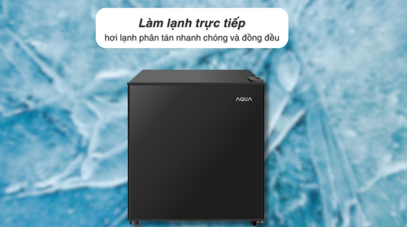 Tủ lạnh Aqua 50 lít AQR-D60FA(BS) - Hàng chính hãng