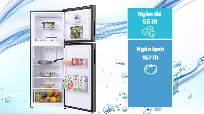 Tủ Lạnh Aqua Inverter AQR-T239FA(HB) - Hàng chính hãng