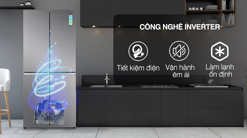 Tủ lạnh Casper Inverter 462 lít RM-520VT - Hàng chính hãng