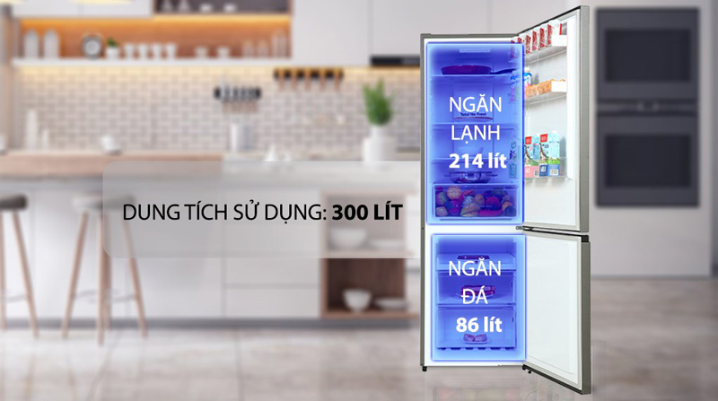 Tủ lạnh Casper Inverter 300 lít RB-320VT - Hàng chính hãng