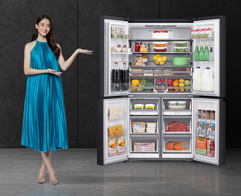 Tủ lạnh Casper Inverter RM-680VBW - Hàng chính hãng