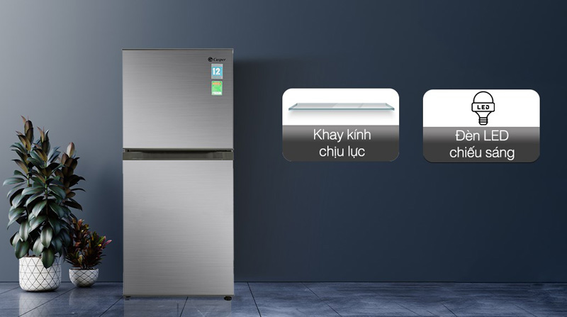 Tủ lạnh Casper Inverter 200 lít RT-215VS - Hàng chính hãng
