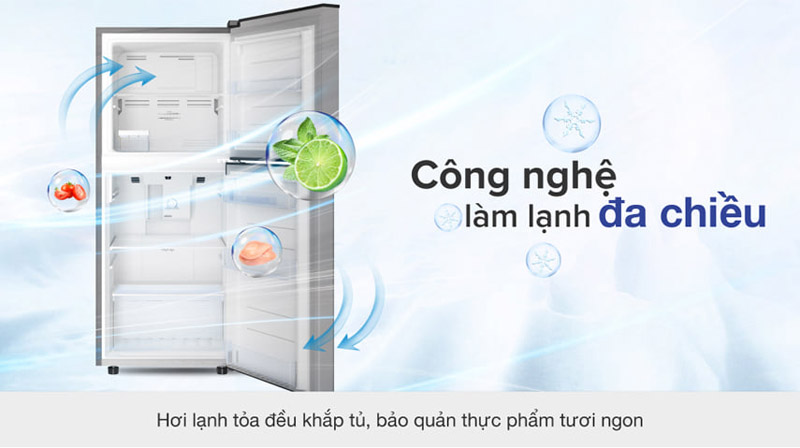 Tủ lạnh Casper Inverter 200 lít RT-215VS - Hàng chính hãng