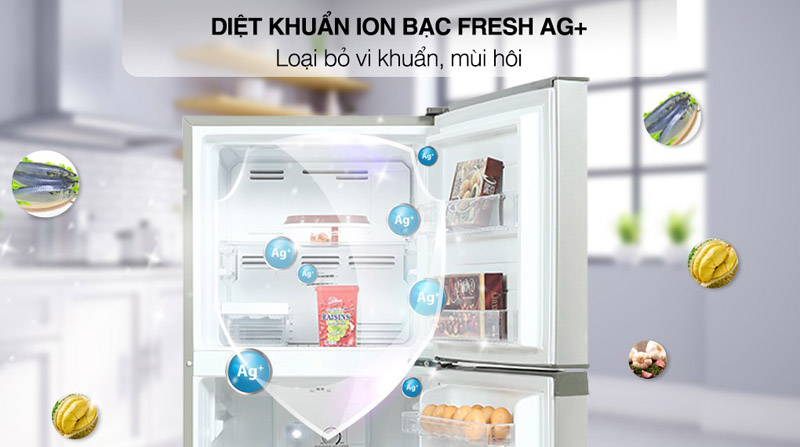 Tủ lạnh Casper Inverter 200 lít RT-215VS - Hàng chính hãng