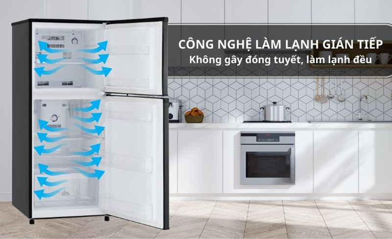 Tủ lạnh Funiki 126 lít HR T6126TDG - Hàng chính hãng