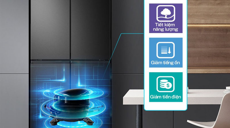 Tủ lạnh inverter Hisense HM51WF  - Hàng chính hãng