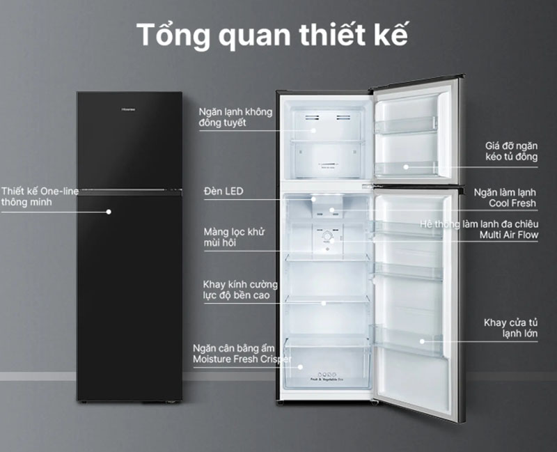 Tủ lạnh Hisense HT27WB - Hàng chính hãng
