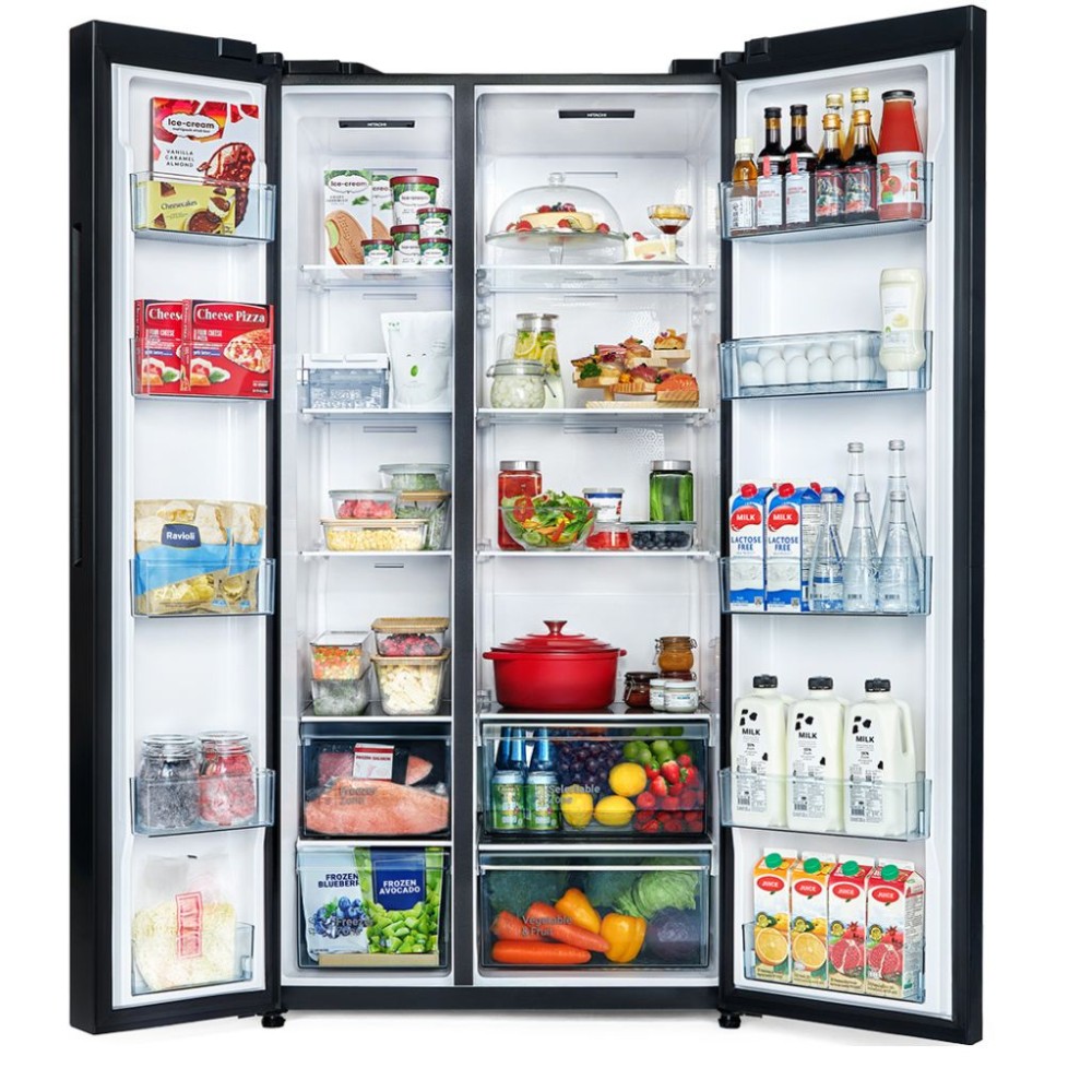 Tủ lạnh Hitachi inverter 656 lít HRSN9713ESMGWVN - Hàng chính hãng