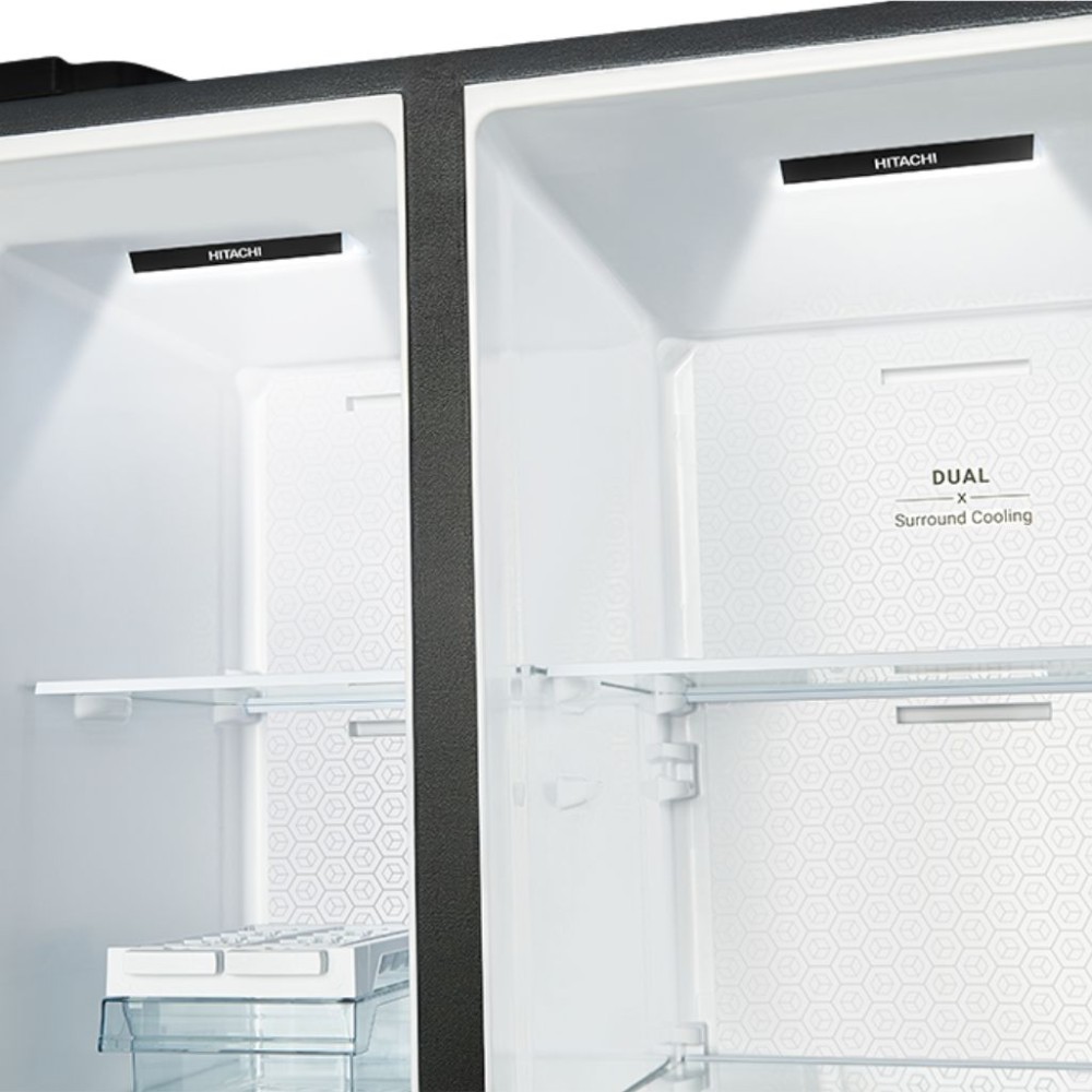 Tủ lạnh Hitachi inverter 656 lít HRSN9713ESGBKVN - Hàng chính hãng