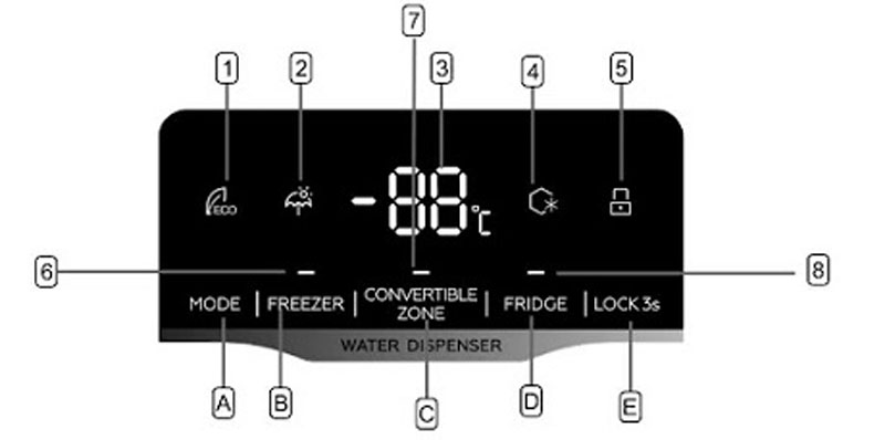 Tủ lạnh Side by side Hafele HF-SB6321FB - Hàng chính hãng