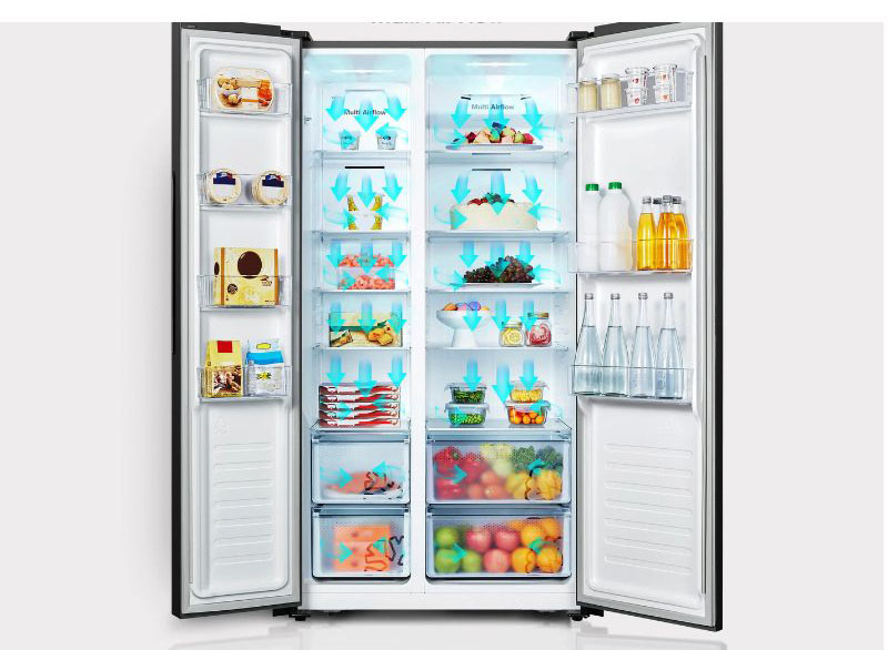 Tủ lạnh Side by side Hafele HF-SB6321FB - Hàng chính hãng