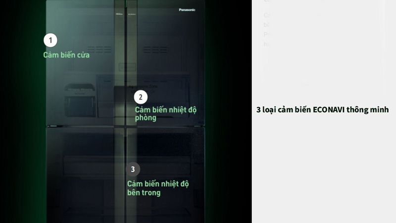 Tủ lạnh Panasonic Inverter NR-DZ601VGKV - Hàng chính hãng