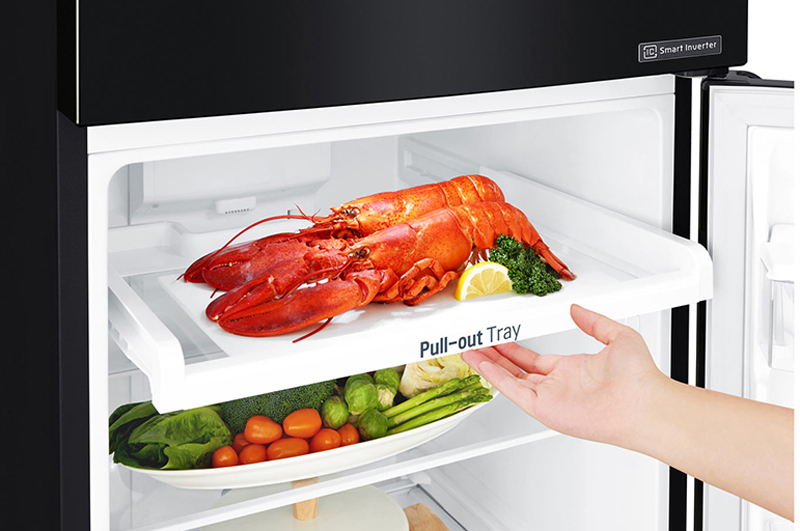 Tủ lạnh LG Inverter 243L GV-B242BL - Hàng chính hãng