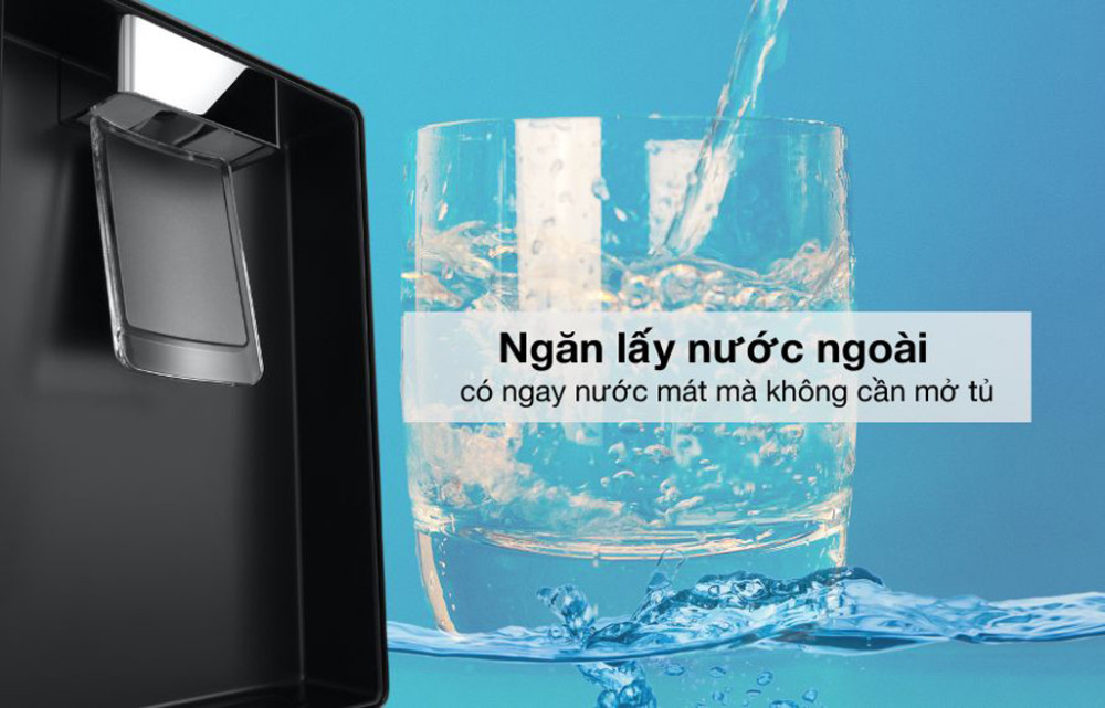 Tủ lạnh LG inverter 334 lít LTD33BLM - Hàng chính hãng