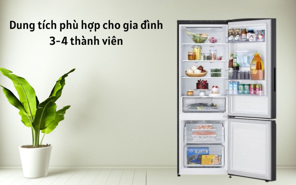 Tủ lạnh LG inverter 334 lít LTD33BLM - Hàng chính hãng
