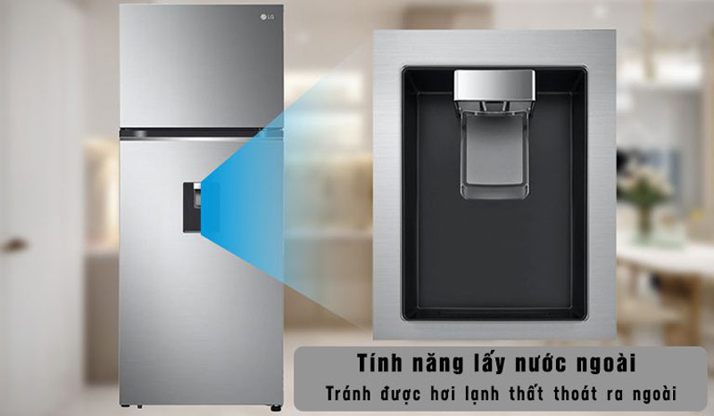 Tủ Lạnh LG Inverter 334 Lít GN-D332PS - Hàng chính hãng