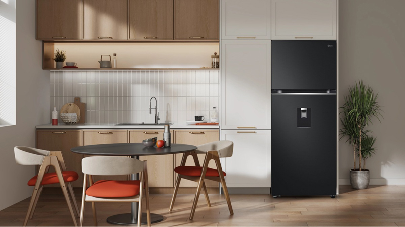 Tủ lạnh LG inverter 374 lít LTD37BLM - Hàng chính hãng