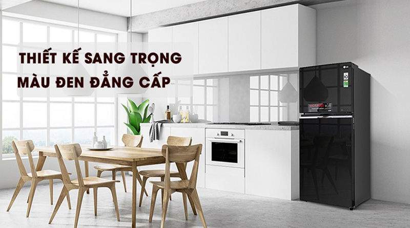 Tủ lạnh LG Inverter 393 lít GN-L422GB - Hàng chính hãng