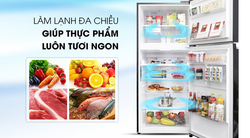 Tủ lạnh LG Inverter 393 lít GN-L422GB - Hàng chính hãng