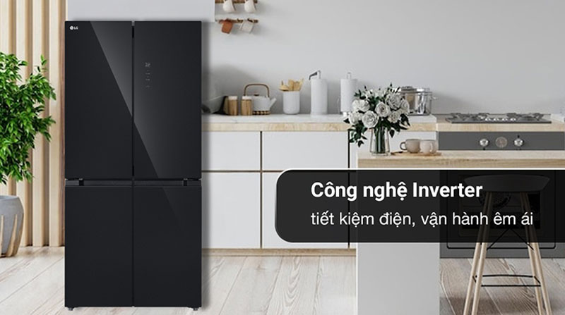 Tủ lạnh LG Inverter 474 lít Multi Door LFB47BLG - Hàng chính hãng