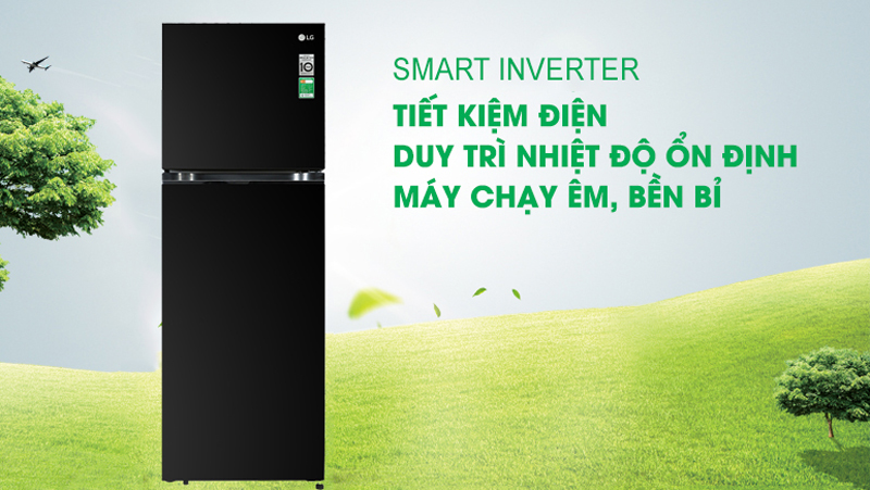Tủ lạnh LG Inverter 315 Lít GN-M312BL - Hàng chính hãng