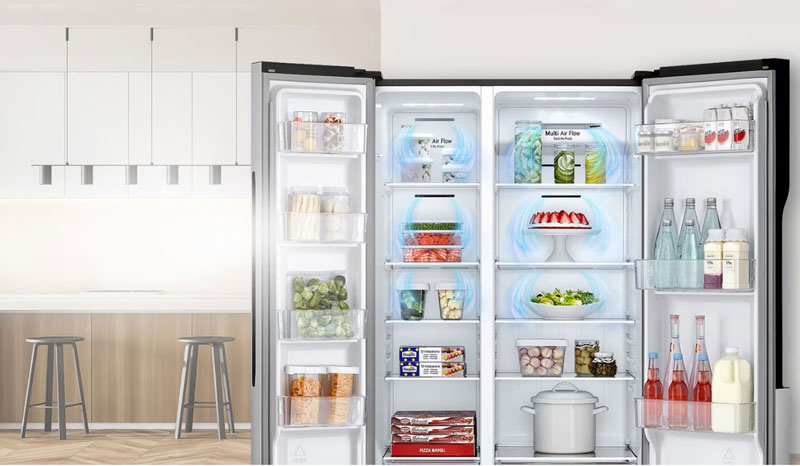 Tủ lạnh LG Inverter 519 Lít GR-B256JDS - Hàng chính hãng