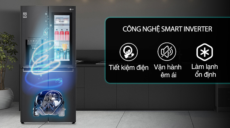 Công nghệ Smart Inverter vận hành vô cùng êm ái, tiết kiệm điên năng