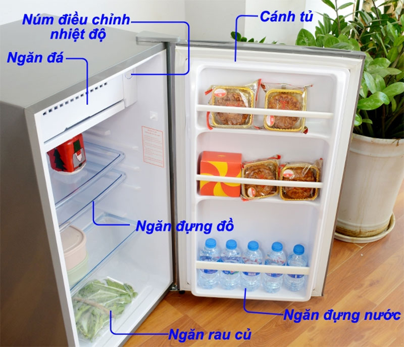 Tủ lạnh mini Funiki FR-91CD - Hàng chính hãng