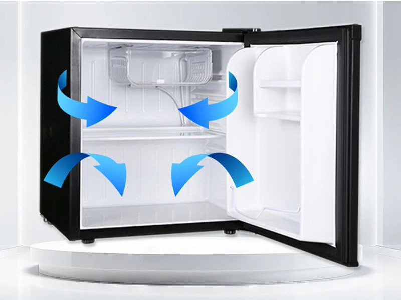 Tủ lạnh mini Cobi CB-46W/B - Hàng chính hãng