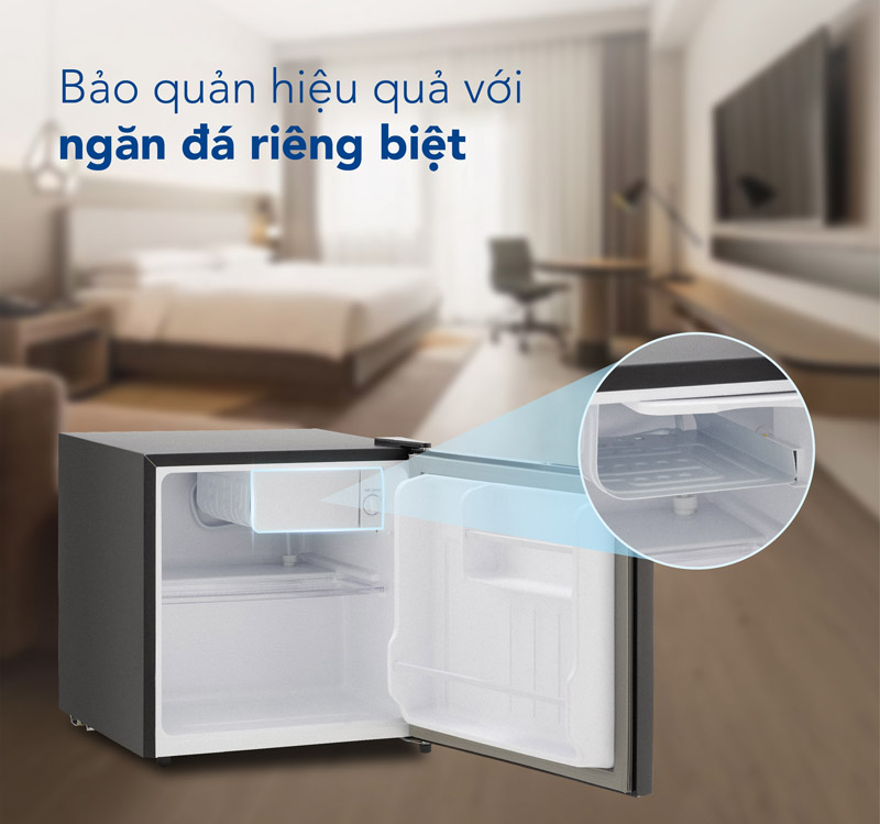 Tủ lạnh mini Funiki HR S646GB - Hàng chính hãng