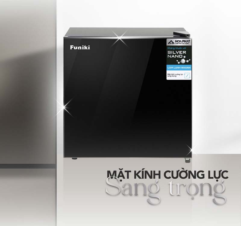 Tủ lạnh mini Funiki HR S646GB - Hàng chính hãng